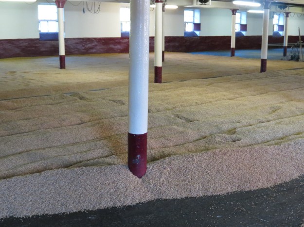 The malting floor at The Balvenie