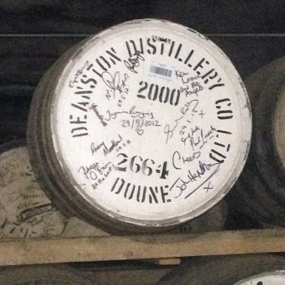 deaston angels share cask