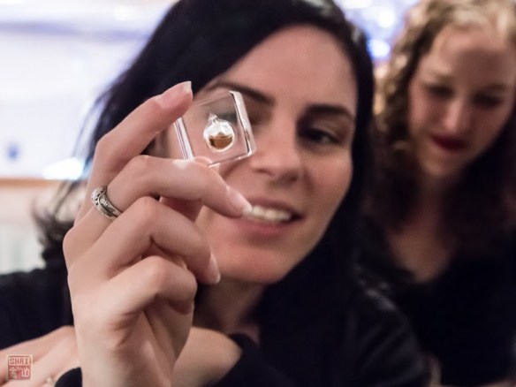 Patsy doing her magic