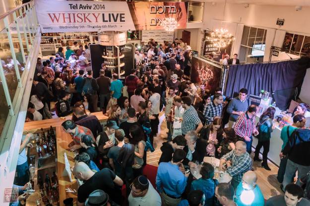 It was packed at whisky Live Tel Aviv 2014