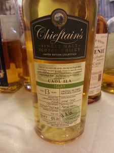 chieftians caol ila 13yo rum finished