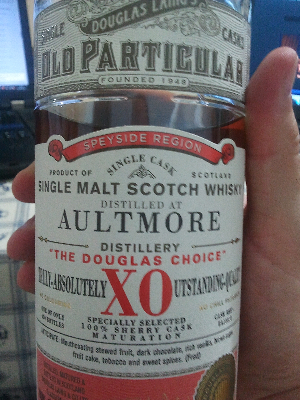 Whisky Review & Tasting Notes – Douglas Laing Old Particular