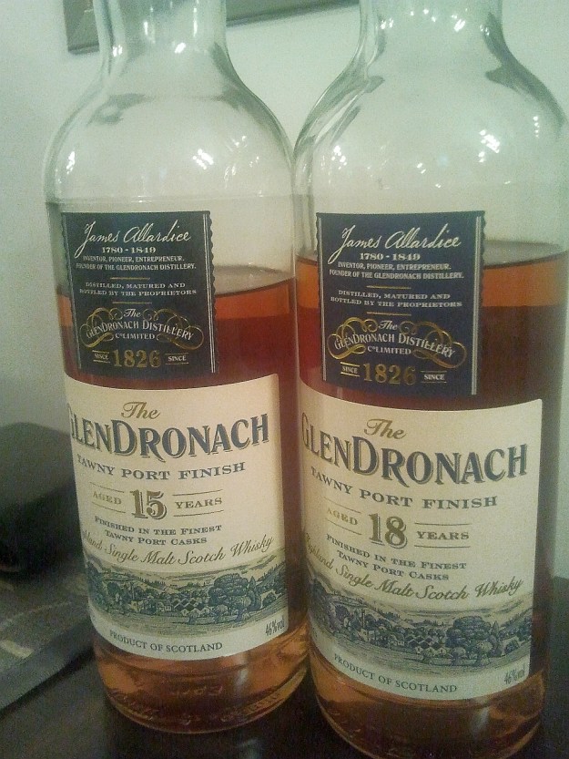 Battle of Glendronach Tawny Port Finish: 15yo vs 18yo