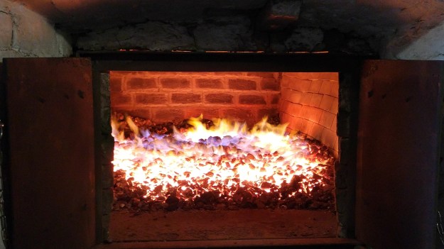 Highland Park coals kiln