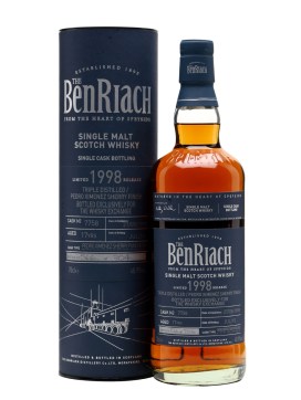 benriach 1998 17yo triple distilled px finish twe