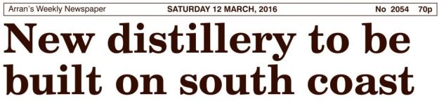 the arran banner headline