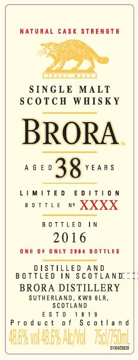 brora 38yo special releases 2016