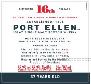 port ellen 1978 37yo special releases 2016